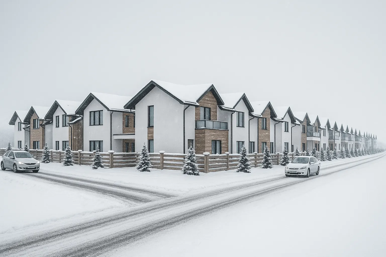 Фасад котеджів 3