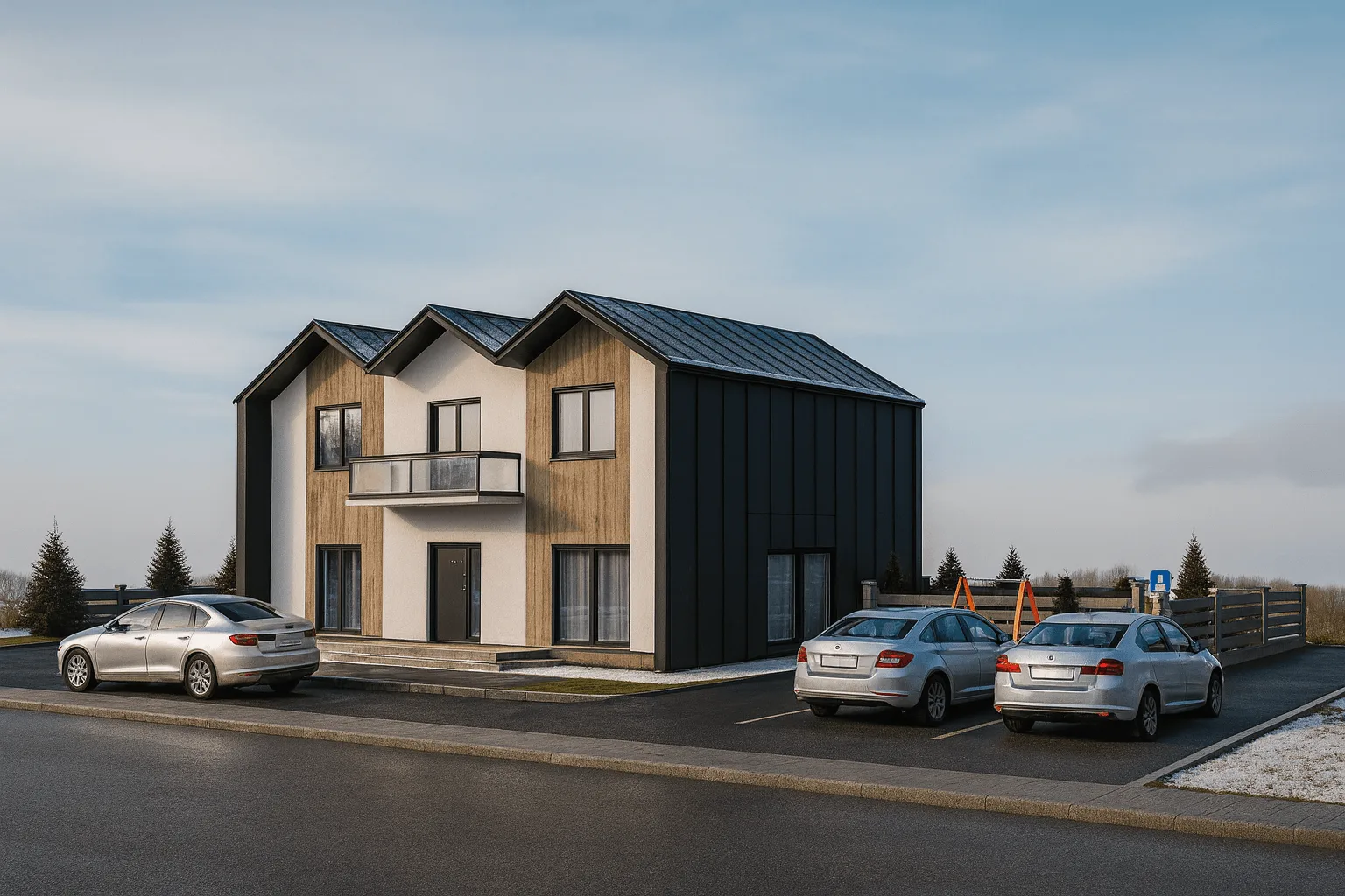 Фасад котеджів 5